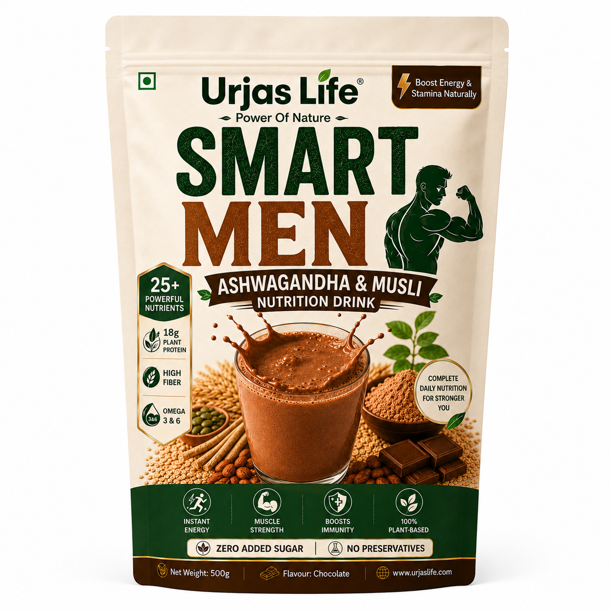 Ashwagandha Musli Nutrition Drink (2) Ashwagandha Musli Nutrition Drink