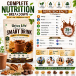 chocolate nutrition drink with plant protein